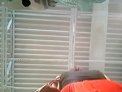 Milf Upskirt In Red Miniskirt